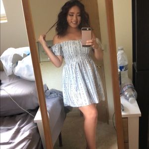 Off the shoulder dress